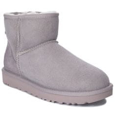 Ugg Australia Botičky šedé 39 EU Classic Mini Ii Pale Smoke