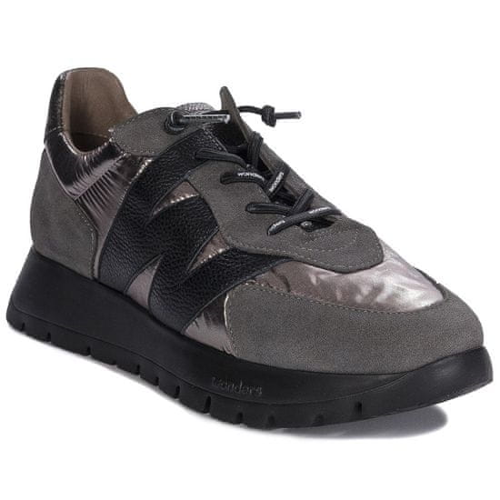 Wonders Boty Gris Metal Peltre Negro