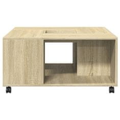 Vidaxl Konferenční stolek dub sonoma 80 x 80 x 40 cm kompozitní dřevo