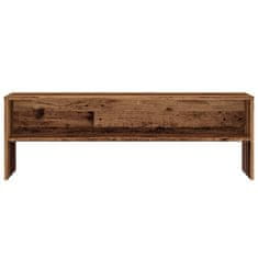 Vidaxl TV stolek old wood 120 x 40 x 40 cm kompozitní dřevo