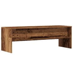 Vidaxl TV stolek old wood 120 x 40 x 40 cm kompozitní dřevo