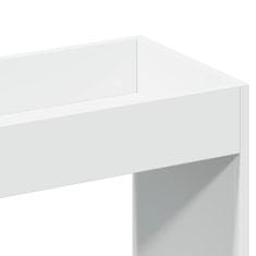 Vidaxl Skříň highboard bílá 63 x 33 x 180 cm kompozitní dřevo