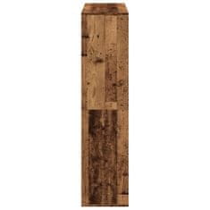 Vidaxl Dělicí stěna old wood 100 x 33 x 135 cm kompozitní dřevo