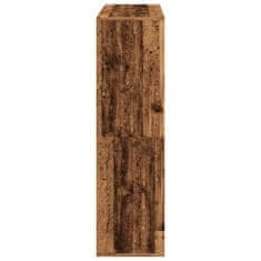 Vidaxl Dělicí stěna old wood 100 x 33 x 115 cm kompozitní dřevo