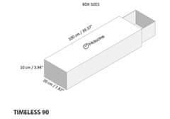 Mclock Designové nástěnné hodiny TM921 Timeless 90cm