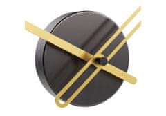 Mclock Designové stolní hodiny Endless lacquered black/gold 32cm