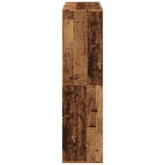 Vidaxl Knihovna old wood 100 x 33 x 125,5 cm kompozitní dřevo