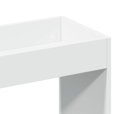 Petromila Skříň highboard bílá 63 x 33 x 180 cm kompozitní dřevo