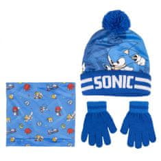 Cerda Zimní set (čepice, nákrčník, rukavice) Ježek Sonic, 2200009928