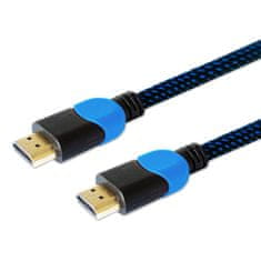 SAVIO PS4 SAVIO GCL-02 HDMI kabel | HDMI M - HDMI M | 1,8 m | černá a modrá