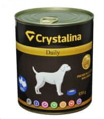 Crystalina Konzerva Daily krůta s kuřetem 850g