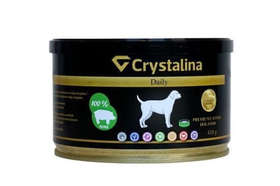 Crystalina Konzerva Daily 100% vepřové 410g