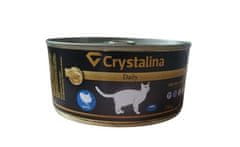 Crystalina Konzerva pro kočky daily krůtí 300g