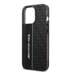 AMG Zadní kryt Carbon Pattern pro iPhone 13 Pro Max Black