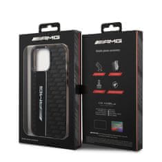 AMG Zadní kryt Carbon Pattern pro iPhone 13 Pro Max Black