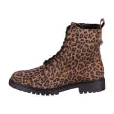 Tamaris Boty hnědé 40 EU Leopard