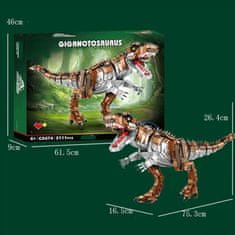 LEBULA Stavebnice mega figure set 2111 dílků dinosaurus rex giant