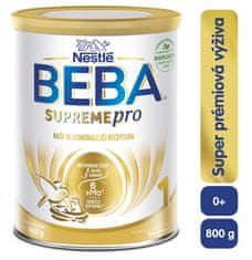 BEBA SUPREMEpro 1, 6 HMO, počáteční kojenecké mléko, 800 g, od narození