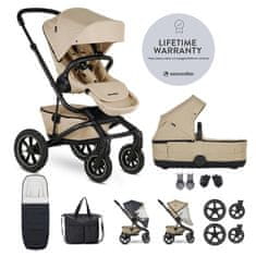 EASYWALKER Kočárek kombinovaný Jimmey Sand Taupe XXL AIR + RWS