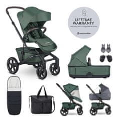 EASYWALKER Kočárek kombinovaný Jimmey Pine Green XXL RWS