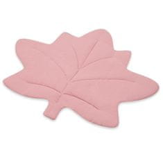 NEW BABY Mušelínová hrací deka Maple Leaf pink