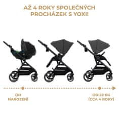 FEEDO KINDERKRAFT SELECT Kočárek sportovní Yoxi Moonlight Grey