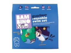 Bambinomio BAMBINO MIO Sada 3 ks na plavání, OEKO-TEX Standard 100, Wave, 9-12 kg -1-2r