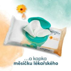 Pampers Ubrousky čisticí Harmonie Protect & Care 4 balení = 176 ubrousků