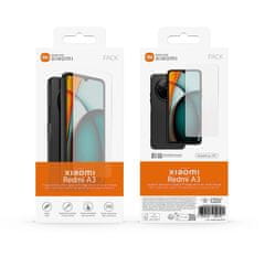 Xiaomi Zadní kryt TPU + Tvrzené Sklo pro Xiaomi Redmi A3 Black