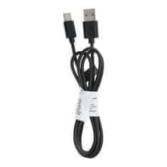 Telone Kabel USB-Typ C 2.0 C363 1 metr Černý,dlouhá koncovka 8mm