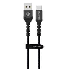 Universal datový kabel Raptor USB-Typ C PD66W 6A 2m Černo-šedý