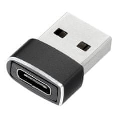 Universal Adaptér TYP C na USB A Černý