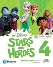 Anna Osborn: My Disney Stars and Heroes 4 Activity Book with eBook BE