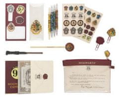 CurePink Set 9 produktů papírnictví Harry Potter (23 x 16 x 4 cm)