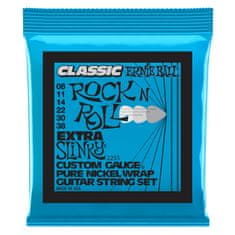 Ernie Ball 2255 Ernie Ball Classic Pure Nickel Extra Slinky .008 - .038 struny na elektrickou kytaru