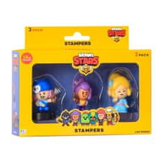 PMI Figurky Brawl Stars 3 pack série 1 s razítky - náhodný výběr