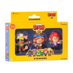 PMI Figurky Brawl Stars 3 pack série 1 s razítky - náhodný výběr