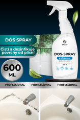 GRASS DOS-SPRAY Professional - Čistící a dezinfekční prostředek, 600 ml