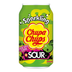 Perfetti Van Melle Chupa Chups Green Apple spark. sour 345ml