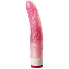 XSARA Vibrátor g-spot - ohebné realistické dildo s vibracemi - 88719788