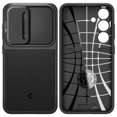 Spigen Pouzdro Spigen Optik Armor Pro Samsung Galaxy S24 - Černé