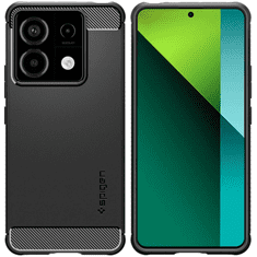 Spigen Pouzdro Spigen Rugged Armor Pro Xiaomi Redmi Note 13 Pro 5G / Poco X6 5G - Matné Černé