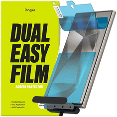 RINGKE RINGKE DUAL EASY 2-PAL GALAXY S24 ULTRA ČIRÁ OCHRANNÁ FÓLIE