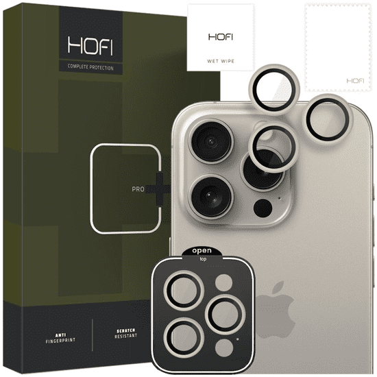 Hofi HOFI CAMRING PRO+ KRYT KAMERY IPHONE 15 PRO / 15 PRO MAX TITANIUM