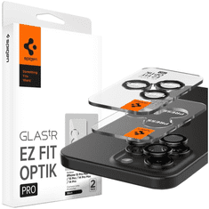 Spigen KRYT NA FOTOAPARÁT SPIGEN GLAS.TR EZ FIT OPTIK PRO PRO IPHONE 15 PRO / 15 PRO MAX - 2 KS.