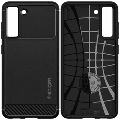 Spigen SPIGEN RUGGED ARMOR GALAXY S21 FE MATTE BLACK