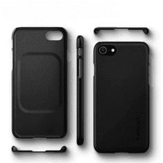 Spigen SPIGEN THIN FIT IPHONE 7 / 8 / SE 2020 / 2022 ČERNÝ