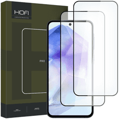 Hofi TEPELNÉ SKLO HOFI GLASS PRO+ 2BALENÍ GALAXY A35 / A55 5G ČERNÉ