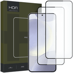 Hofi TEPELNÉ SKLO HOFI GLASS PRO+ 2BALENÍ GALAXY S24+ PLUS ČERNÉ