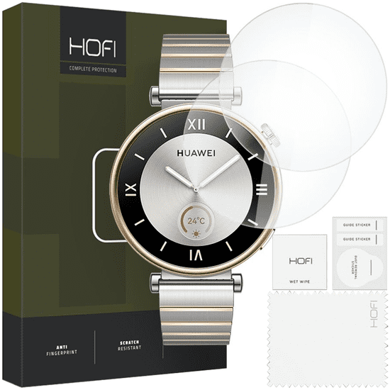 Hofi TEPELNÉ SKLO HOFI GLASS PRO+ 2 BALENÍ HUAWEI WATCH GT 4 (41 MM) CLEAR